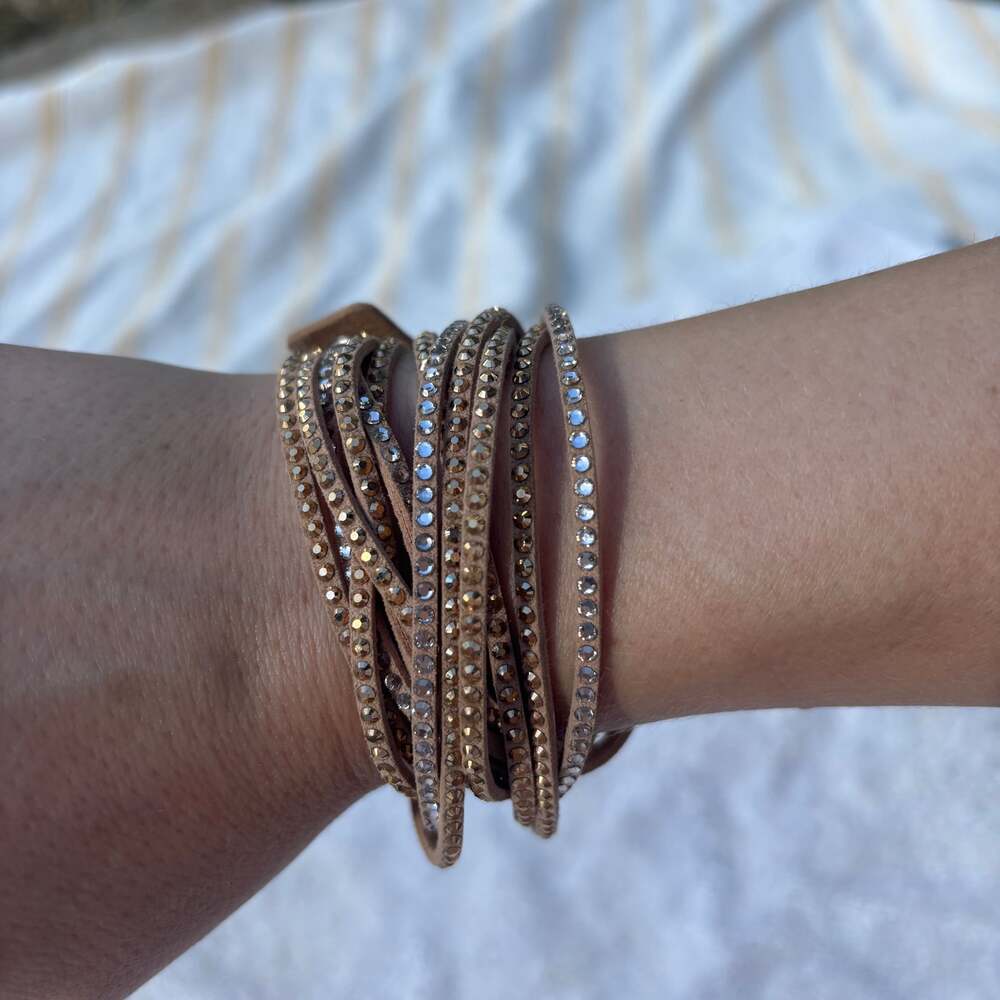 Swarovski Slake Double Wrap Bracelet